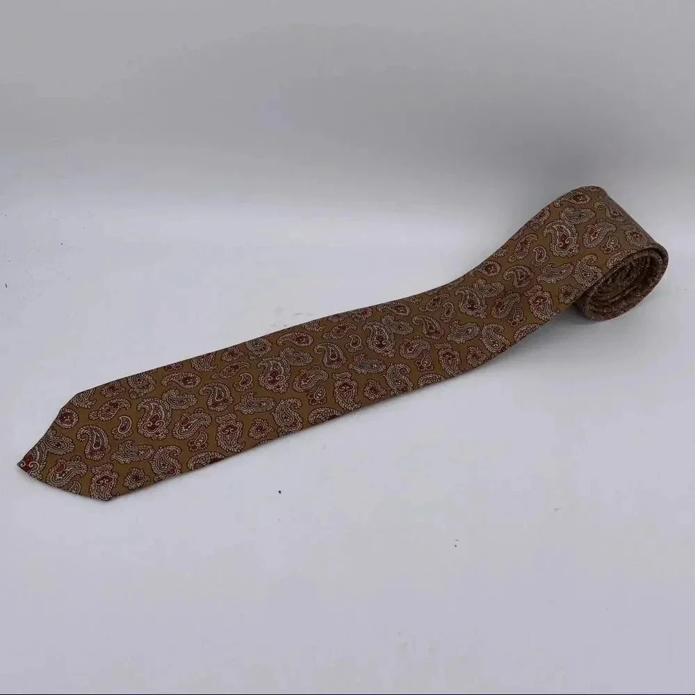 Robert Talbott Paisley Neck Tie - Picture 2 of 5